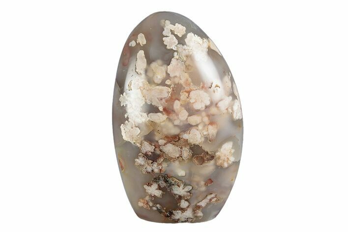 Free-Standing, Polished Flower Agate - Madagascar #205433